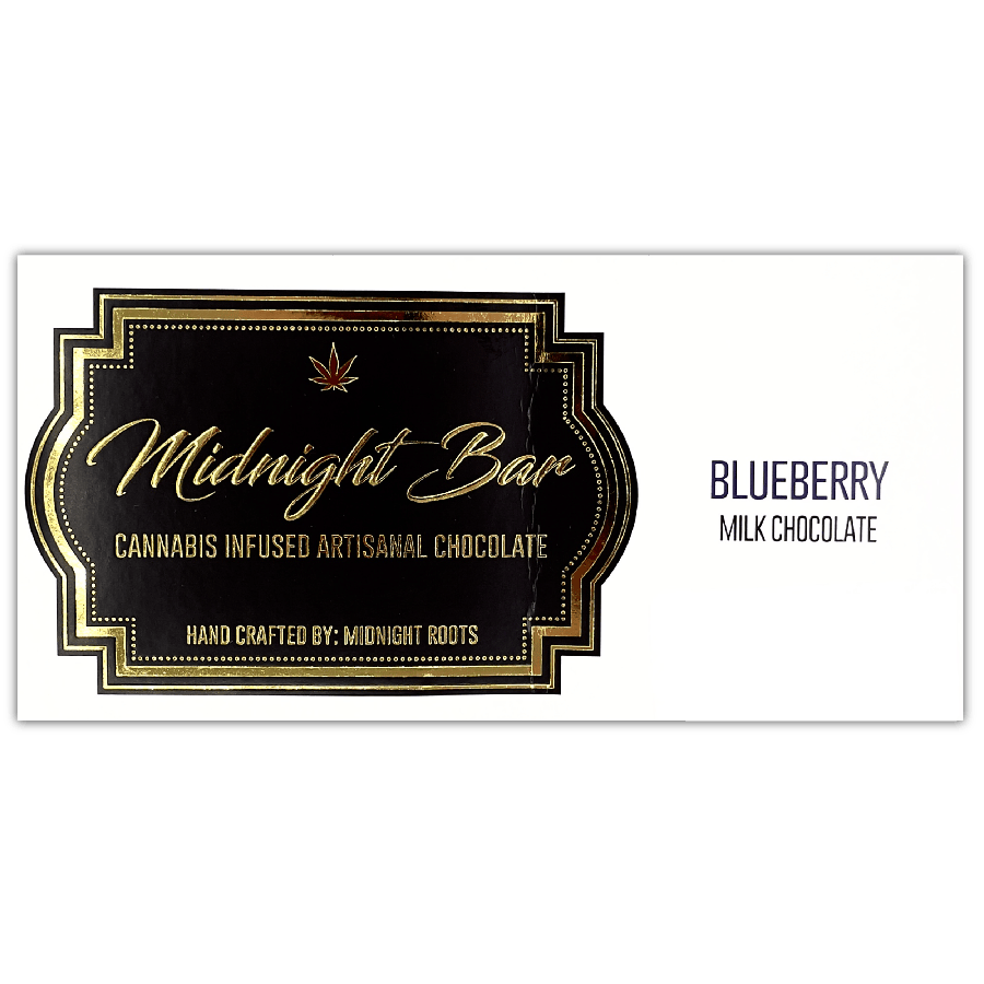 Midnight Bar Blueberry Milk Chocolate 200mg - REC