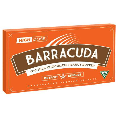 Detroit Edible Company Barracuda Peanut Butter Milk Chocolate Bar 200mg THC