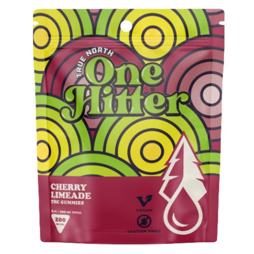 True North Collective Cherry Limeade Vegan One Hitter Gummy 200mg THC at The Fire Station - Ishpeming