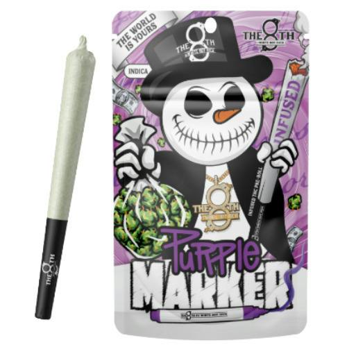 The 8th by White Boy Rick Purple Marker Infused Pre-Roll 1.2g