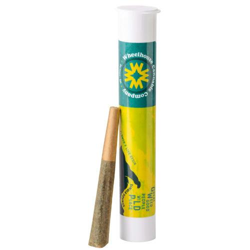 Wheelhouse Sour Lime Haze x Jelly Donutz Infused Pre-Roll 1g
