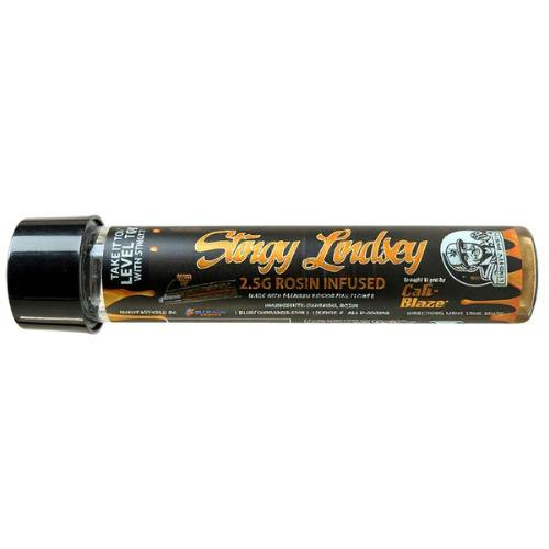 Stingy Lindsey Strawberry Durban Hybrid Rosin Infused Blunt 2.5g