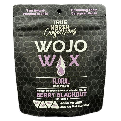 True North Collective x WOJO Berry Blackout Rosin Infused Vegan Gummies 200mg THC
