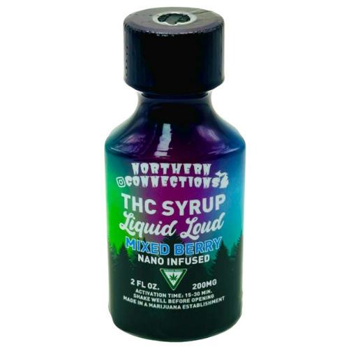 Northern Connections Mixed Berry Liquid Loud Syrup 200mg THC