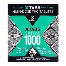 KIKOKO: XTABS Sativa 1000