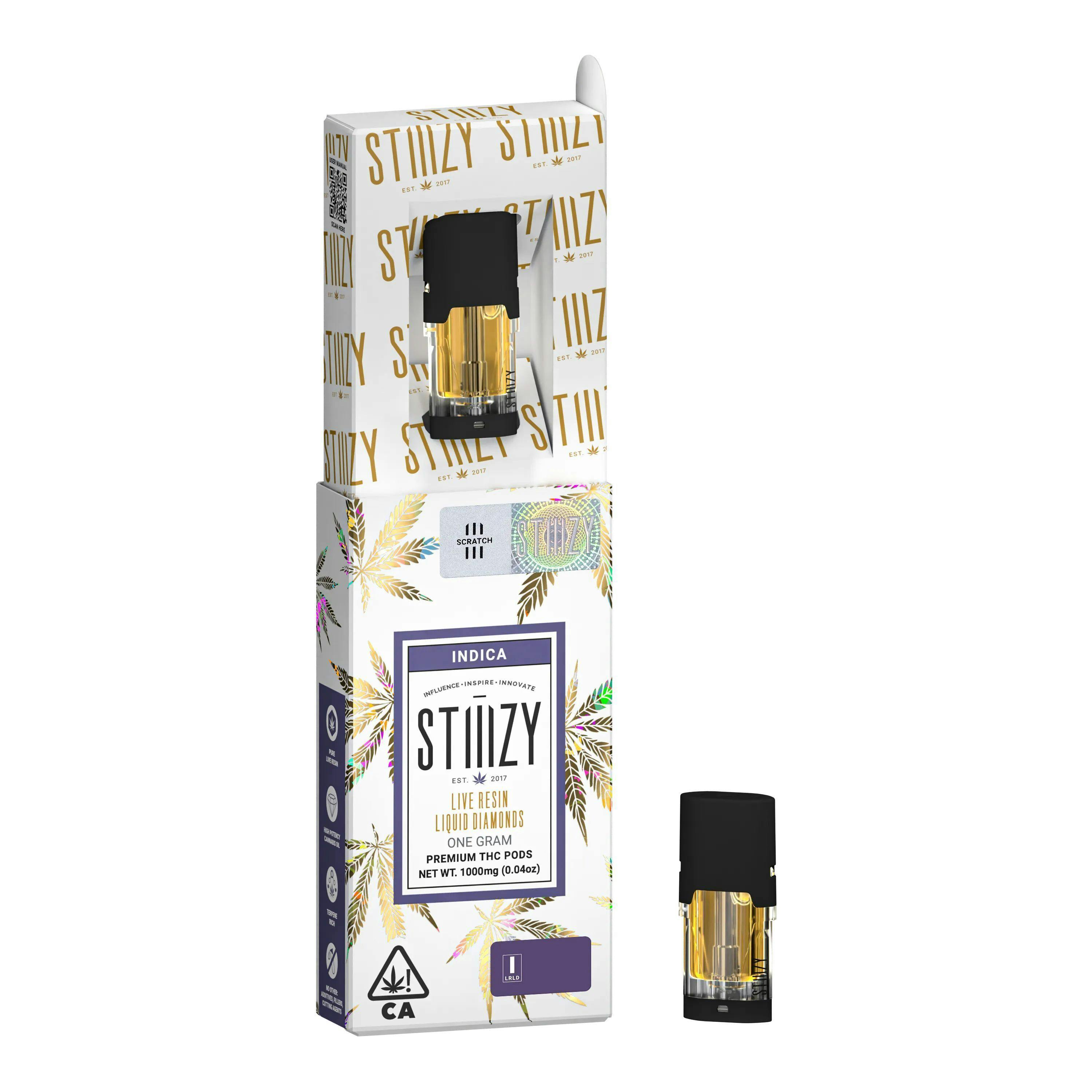 STIIIZY - LIQUID DIAMONDS POD [1G] PURPLE HAZE