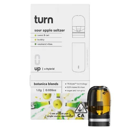TURN - TURN: Up Botanical Blends Sour Apple Seltzer
