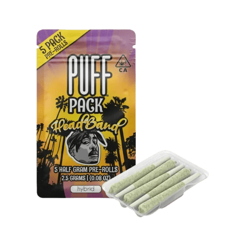 PUFF - PREROLL 5PK [2.5G] HEADBAND