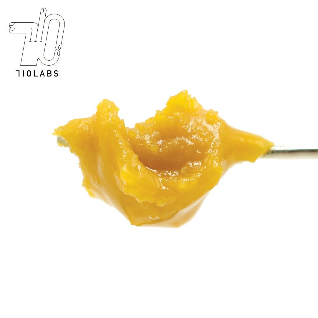 710 Labs 1g Live Rosin Badder Peach Jolly Rancher #5