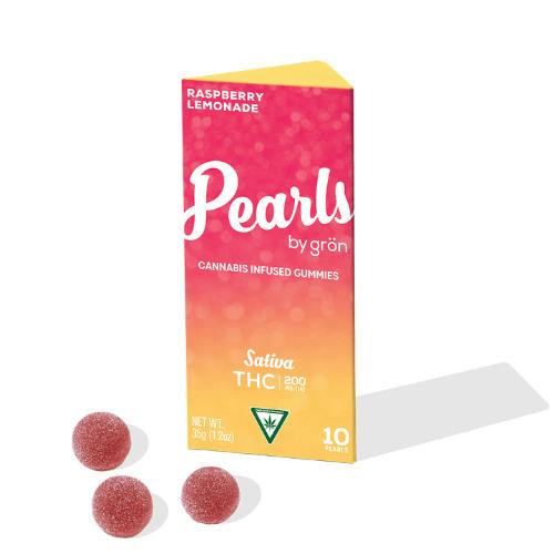 Pearls by Gron 200mg Gummies Raspberry Lemonade