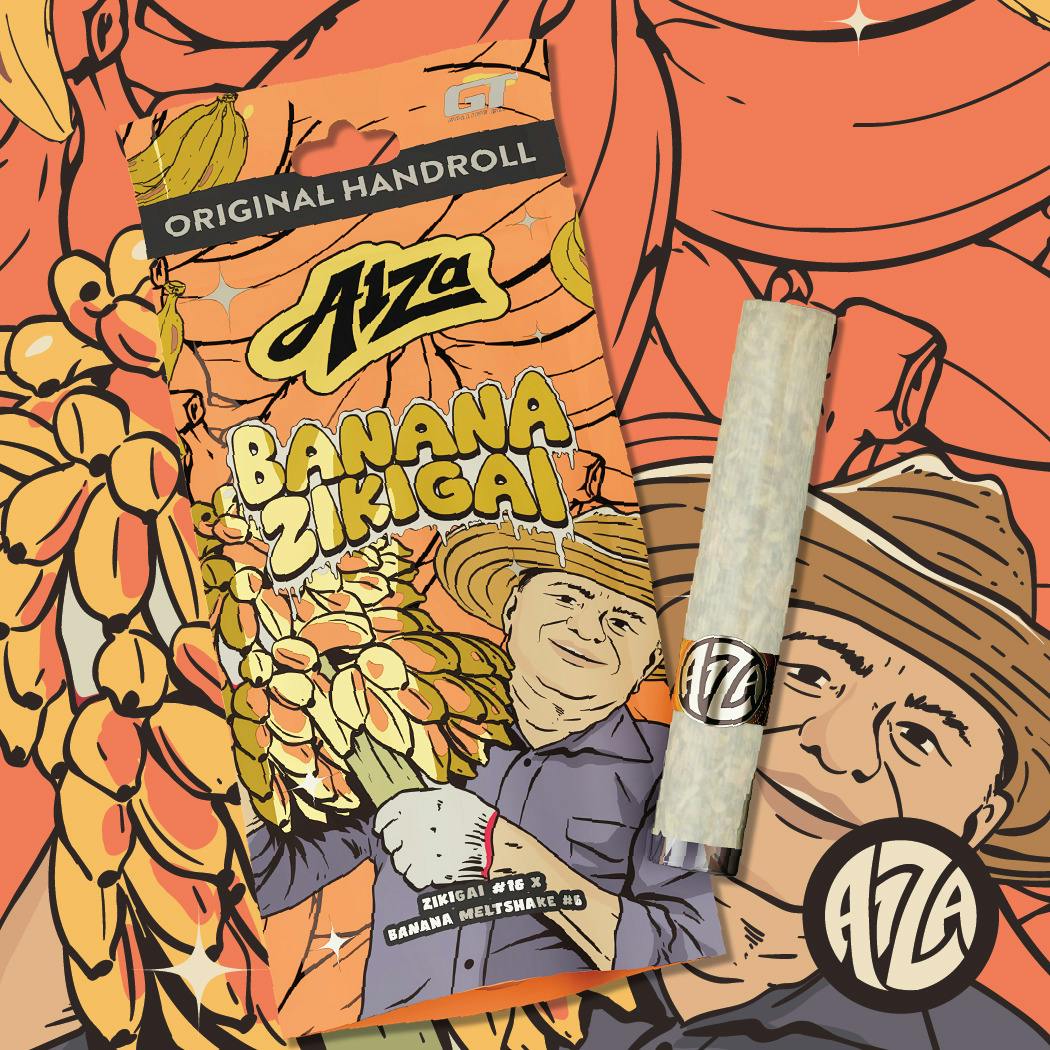 A1ZA 1.5g Hand Roll Banana Zikigai