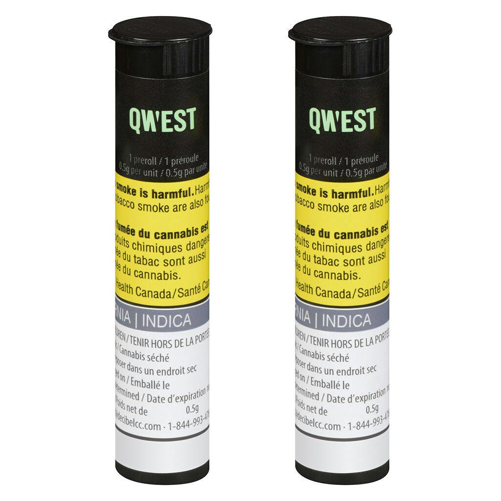Qwest - Kalifornia Pre-Roll Indica - 2x0.5g