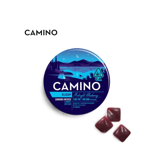 MIDNIGHT BLUEBERRY 5:1 THC:CBN 100MG 20 PACK GUMMIES