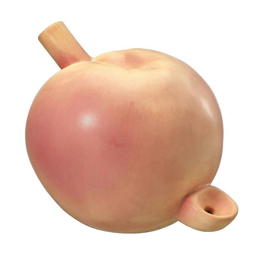 Ceramic Peach Pipe