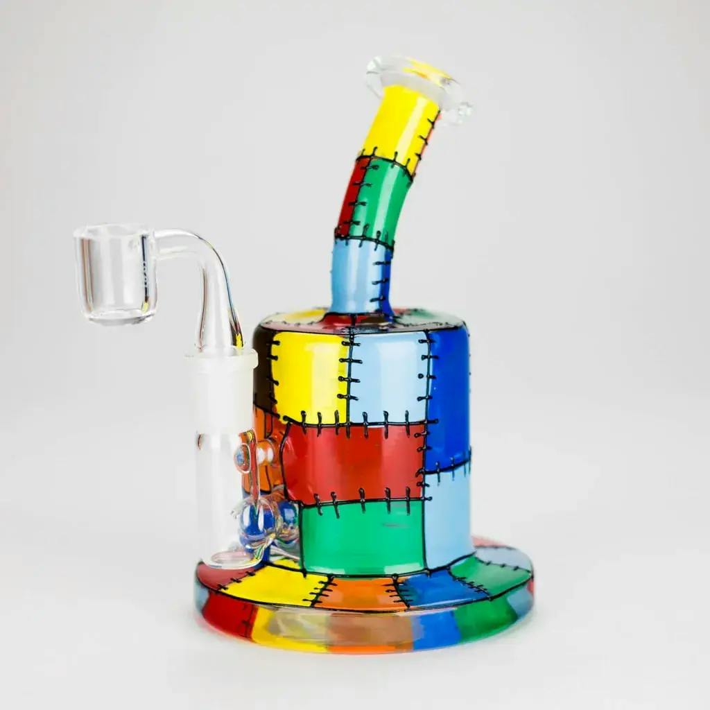 Glass Dab Rig Karma 6" Patches Design