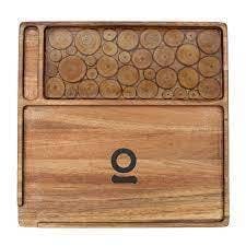 Rolling Tray Ongrok Wood - MED