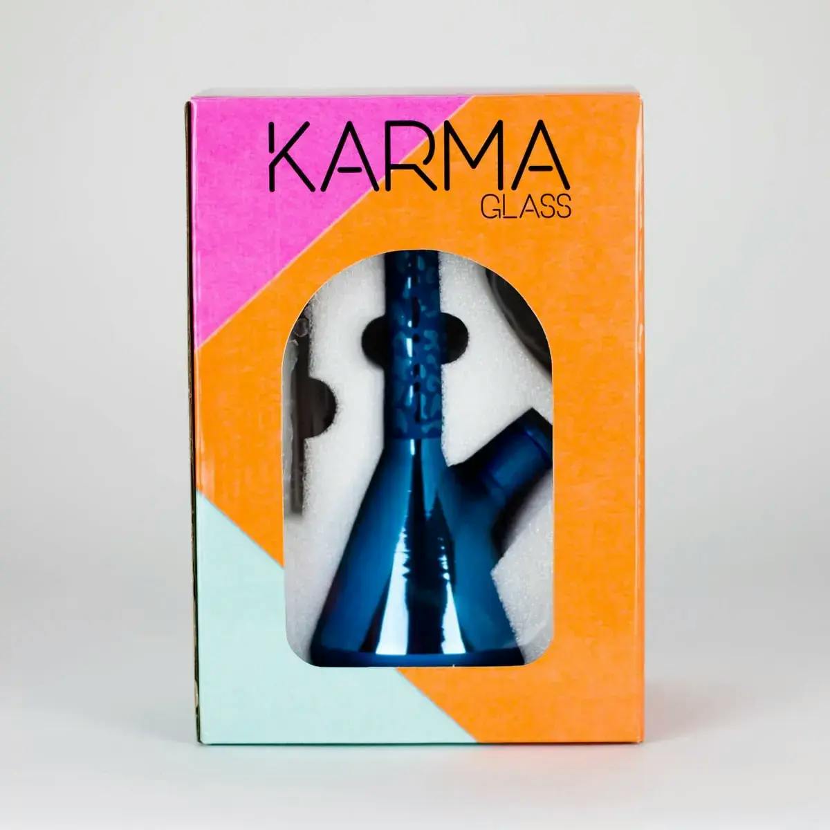 Glass Dab Rig Karma 7" Metallic Sandblasted Beaker