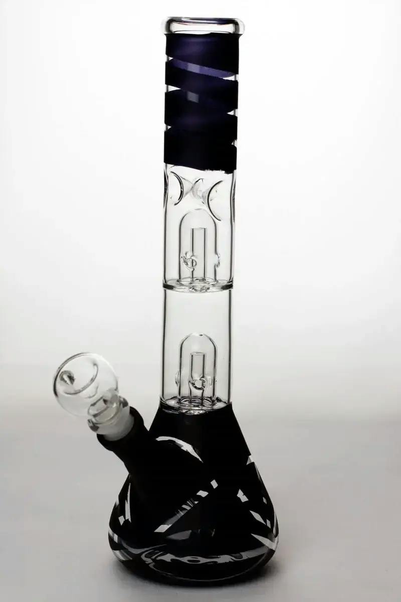 Glass Bong OG Original Twisted Dome Perculator 12"