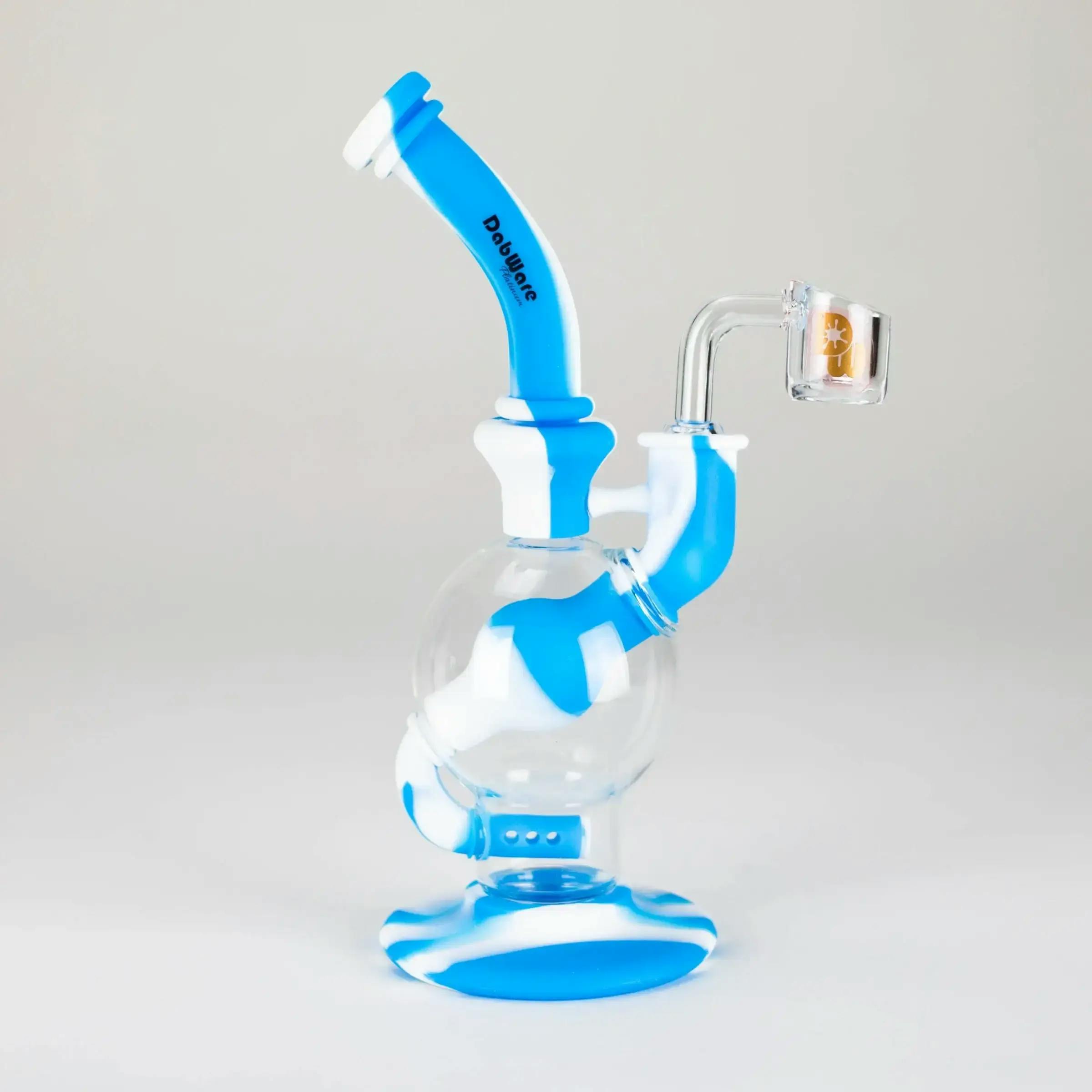 Silicone Rig Dabware Platinum Global Incycler Rig