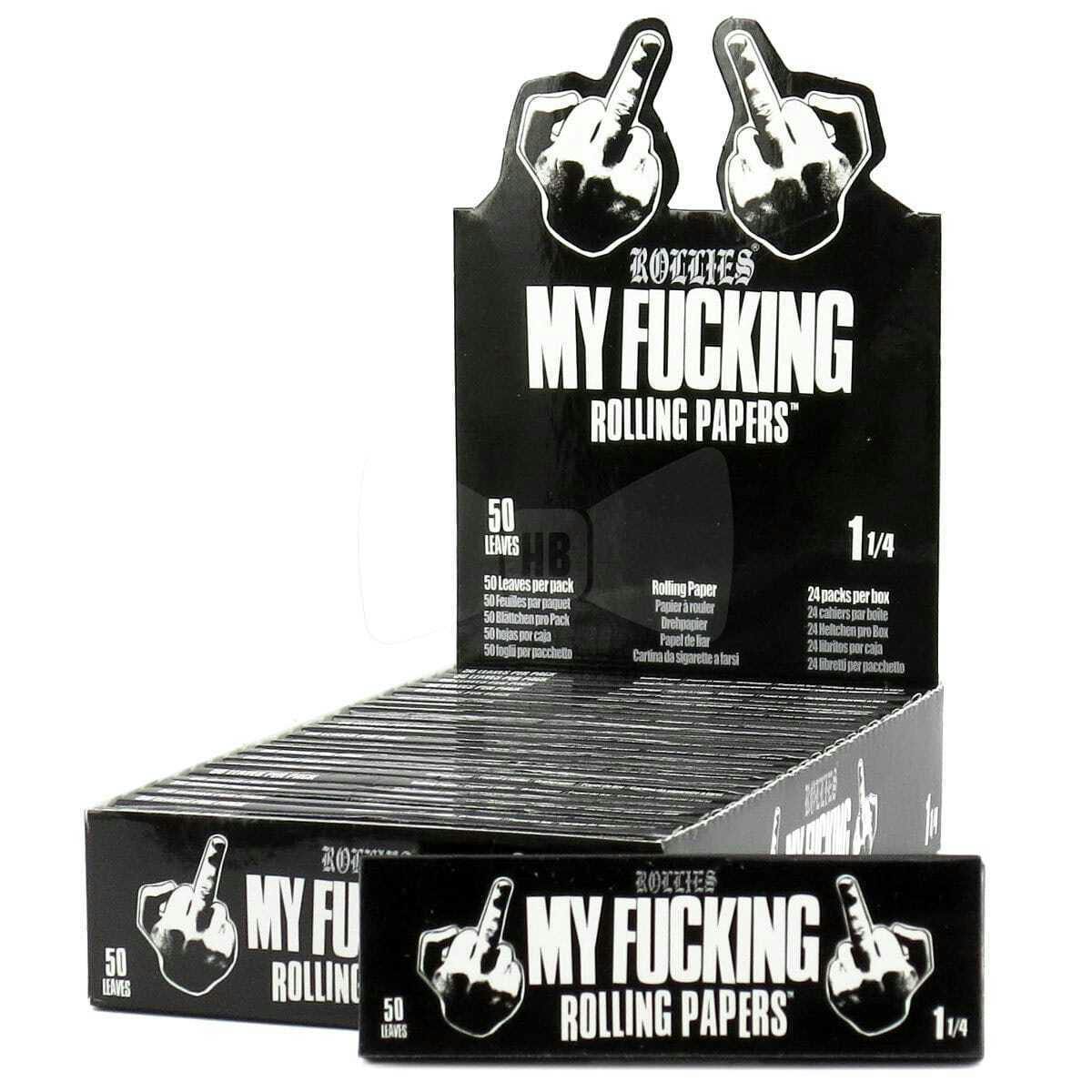 Rolling Papers Rollies My F*cking Rolling Papers 1 1/4 Size