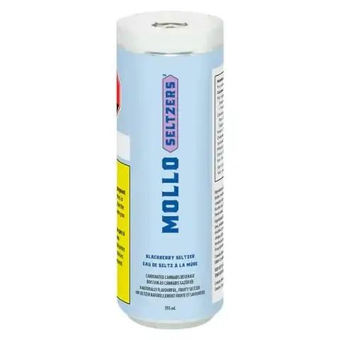 Blackberry Seltzer 355ml - Mollo