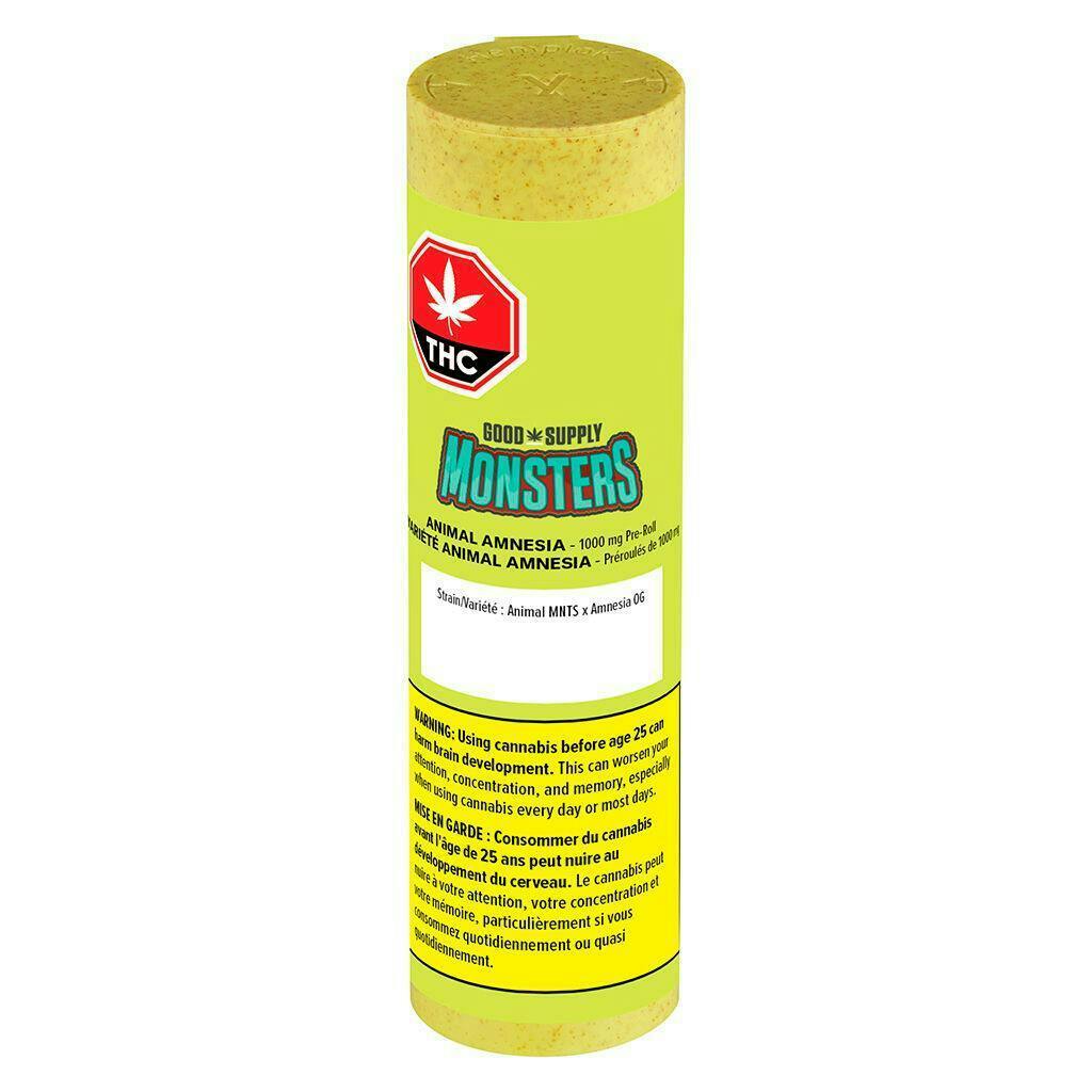 Animal Amnesia 1 x 2.38g Infused Pre-Roll