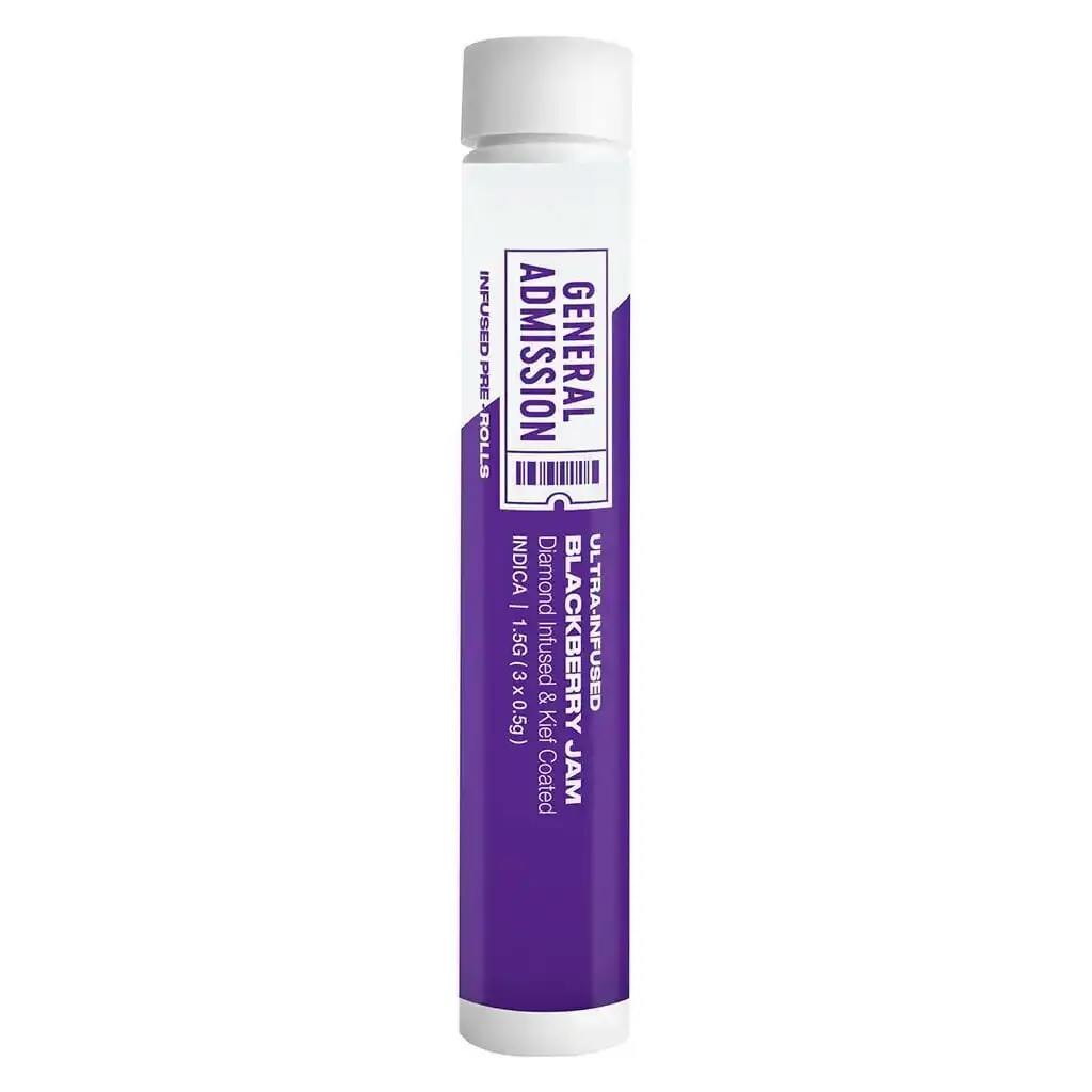 Blackberry Jam 1 x 0.5g Diamond Infused Pre-Roll