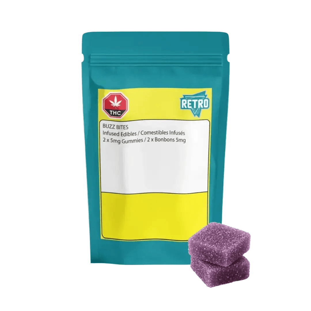 Honey Oil Infused Raspberry 2 x 5mg Soft Chews