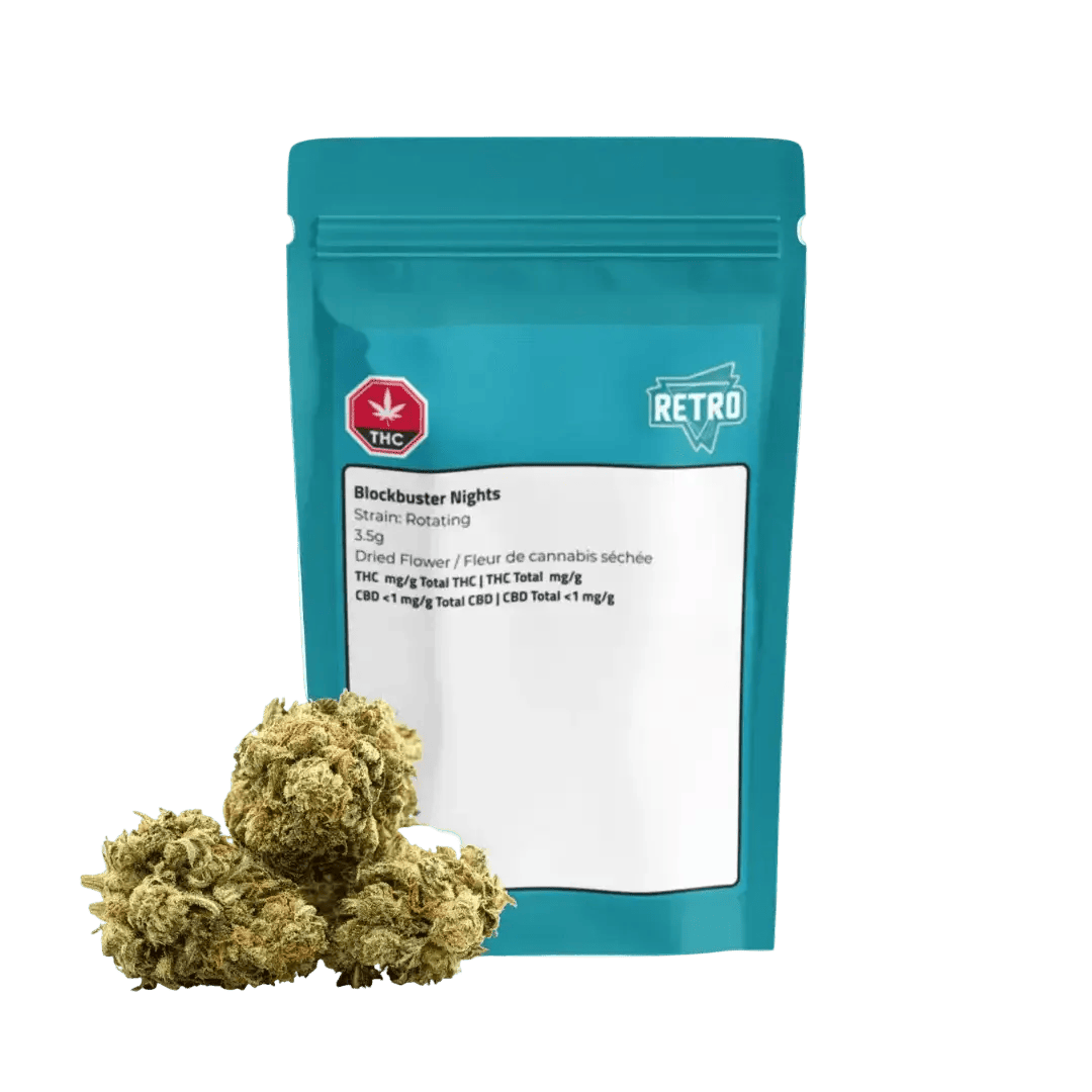 Blockbuster Nights 3.5g Flower - Retro