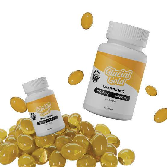 Balanced 10mg THC:10mg CBD Softgels 0.345g x 50-pack