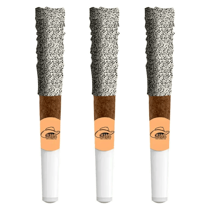 60+ Peach Pony 3 x 0.5g Diamond Infused Blunts
