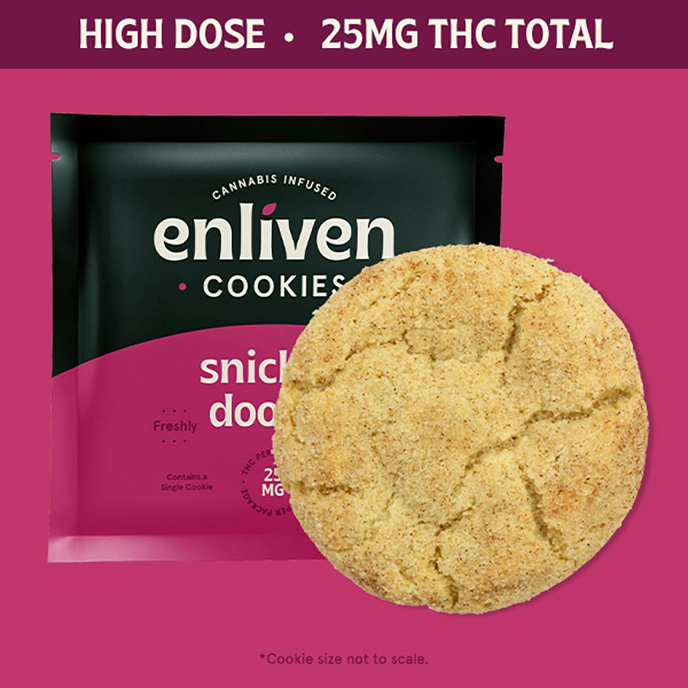 ENLIVEN Cookies 25mg: Snickerdoodle 1pc