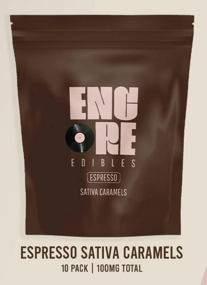 100mg - Edibles - Espresso Caramels - Verano - Adult Use