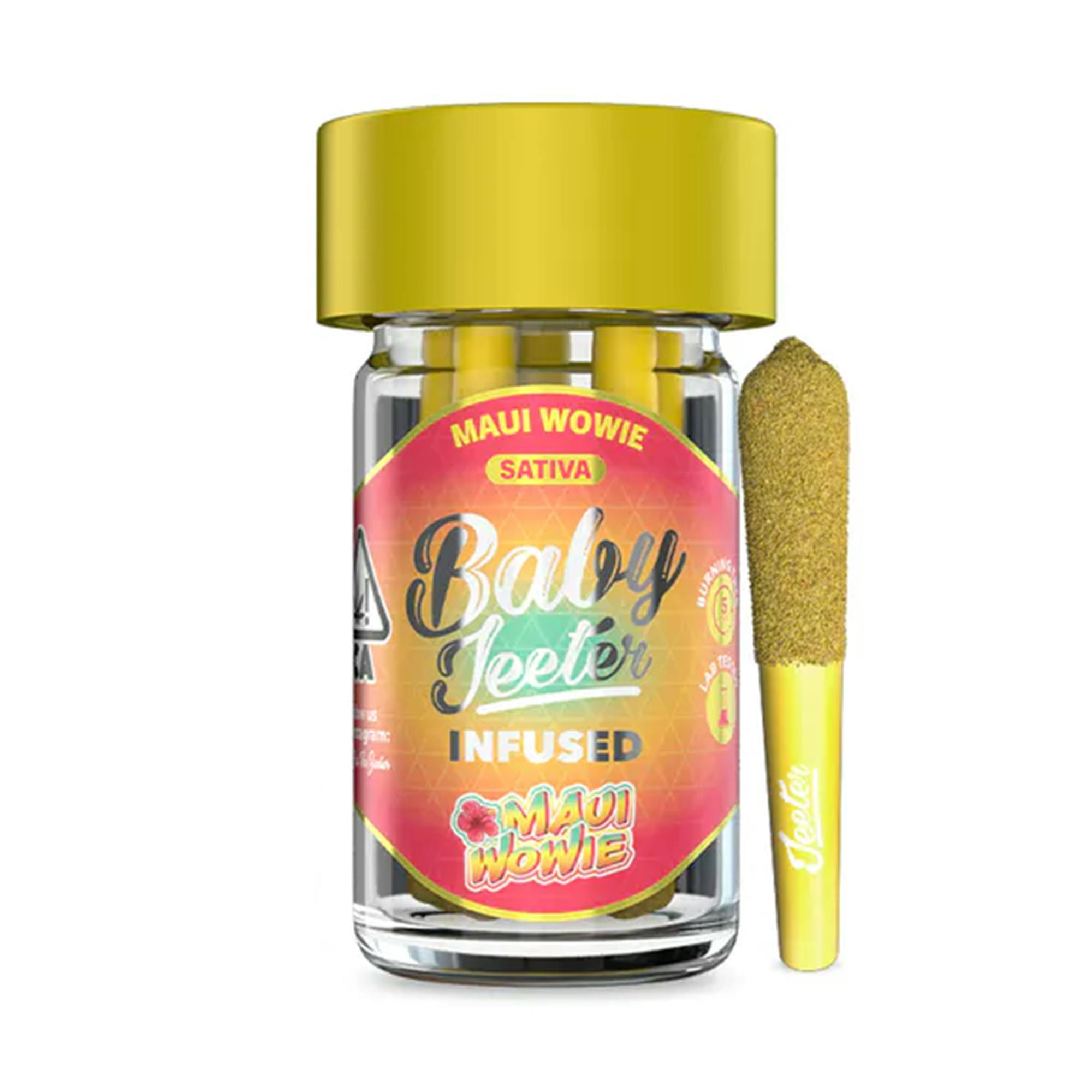 JEETER - INFUSED PREROLL MULTIPACK - QUADS MAUI WOWIE - 2.5G