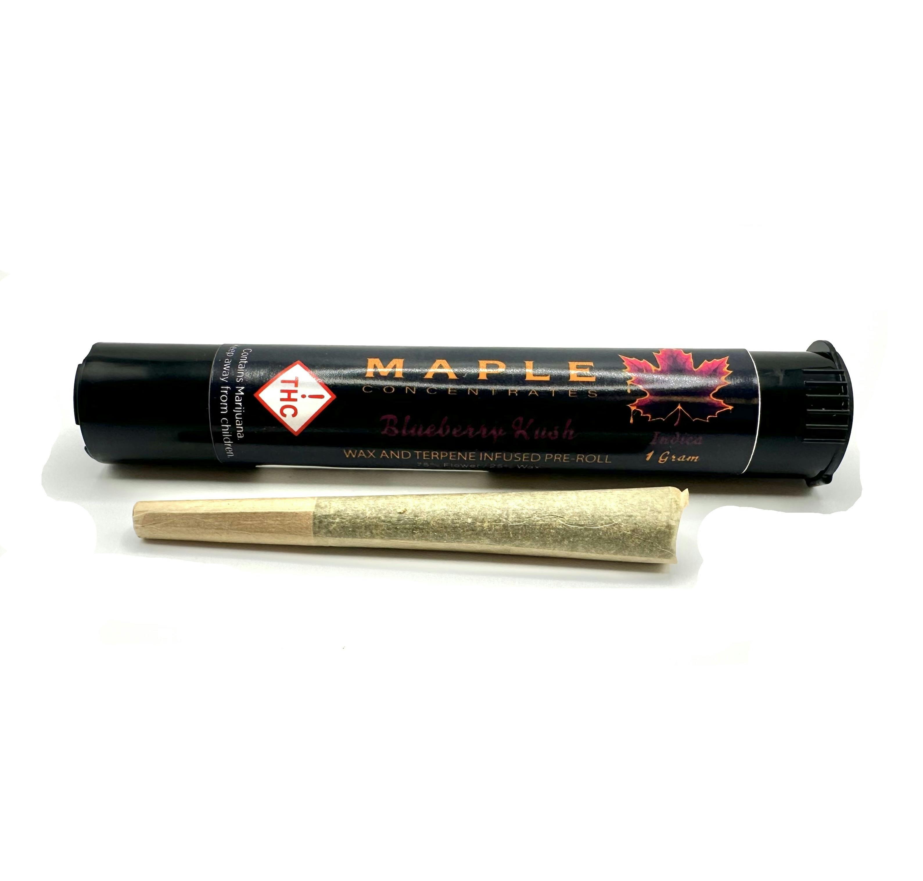 Blueberry Kush - Infused Pre-Roll - 1g