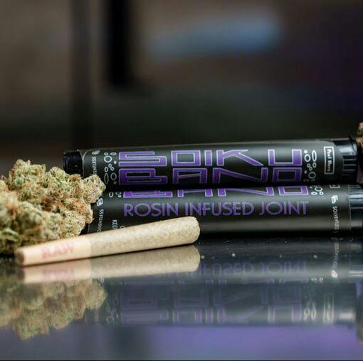 Lemoon Cake + Crashglow - Rosin Infused Pre-Roll - 1g