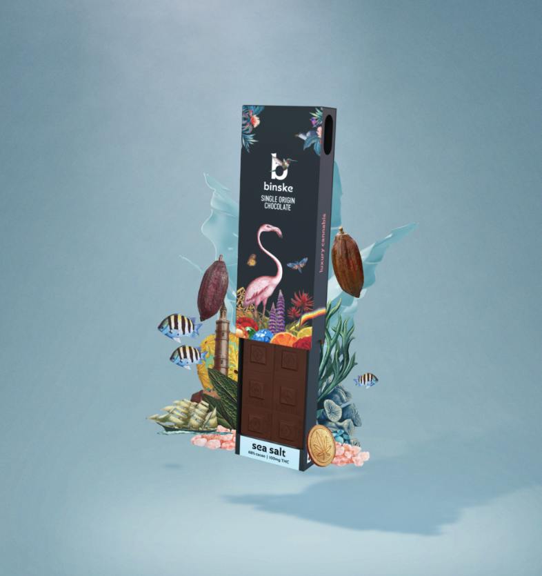 Sea Salt - Dark Chocolate - 100mg