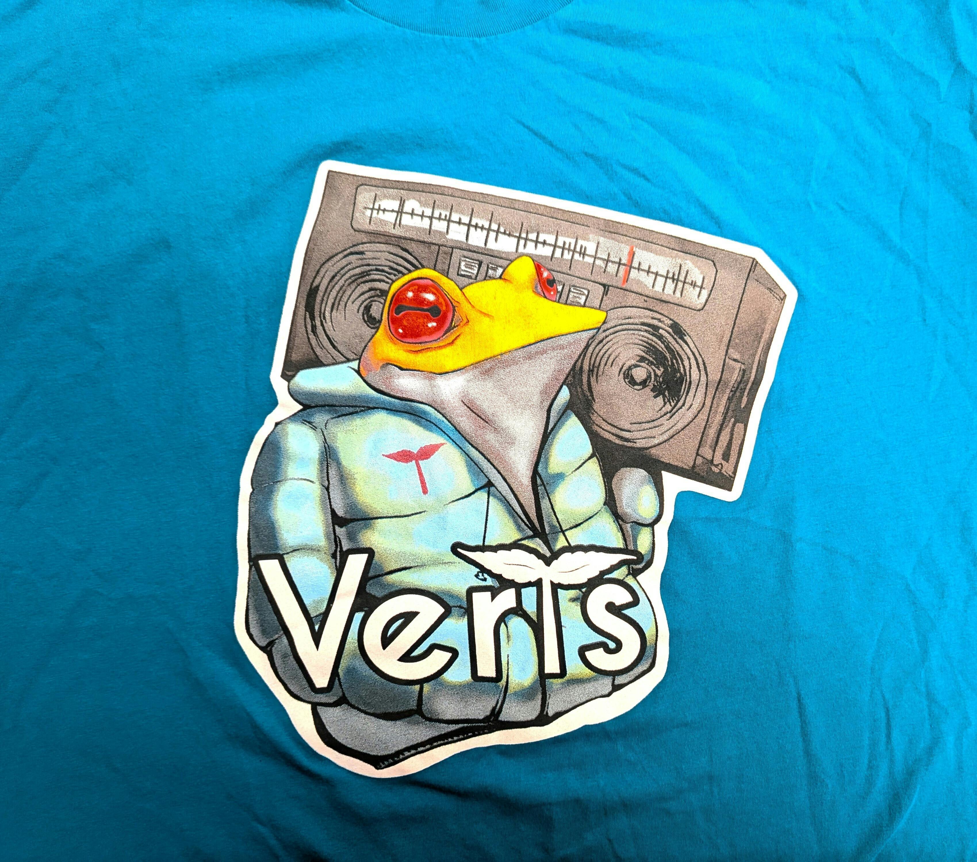 Boombox Frog - T-Shirt
