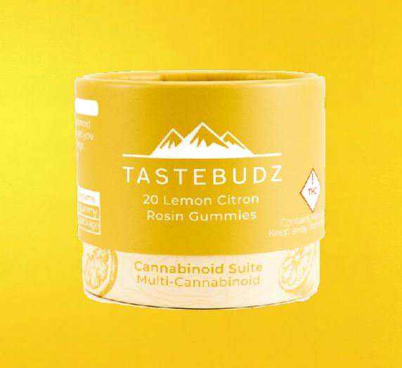 Lemon Citron - 1:1:1:1:1 - Rosin Gummies - 20pk - 40mg