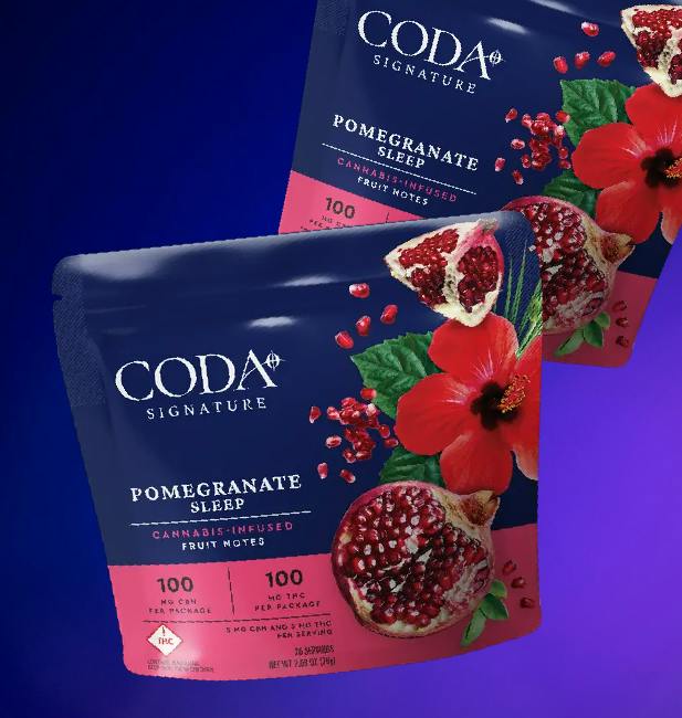 Pomegranate Sleep - Fruit Notes - 20pk - 100mg