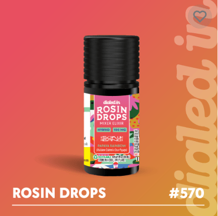 Papaya Rainbow - Rosin Drops - 100mg