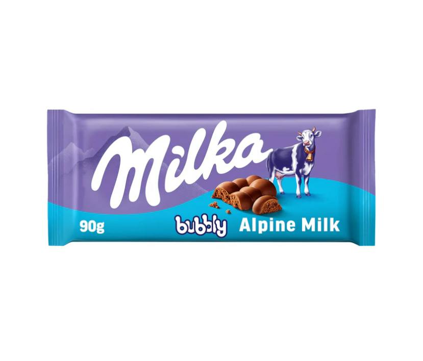 Bubbly Alpine Milk Chocolate Bar