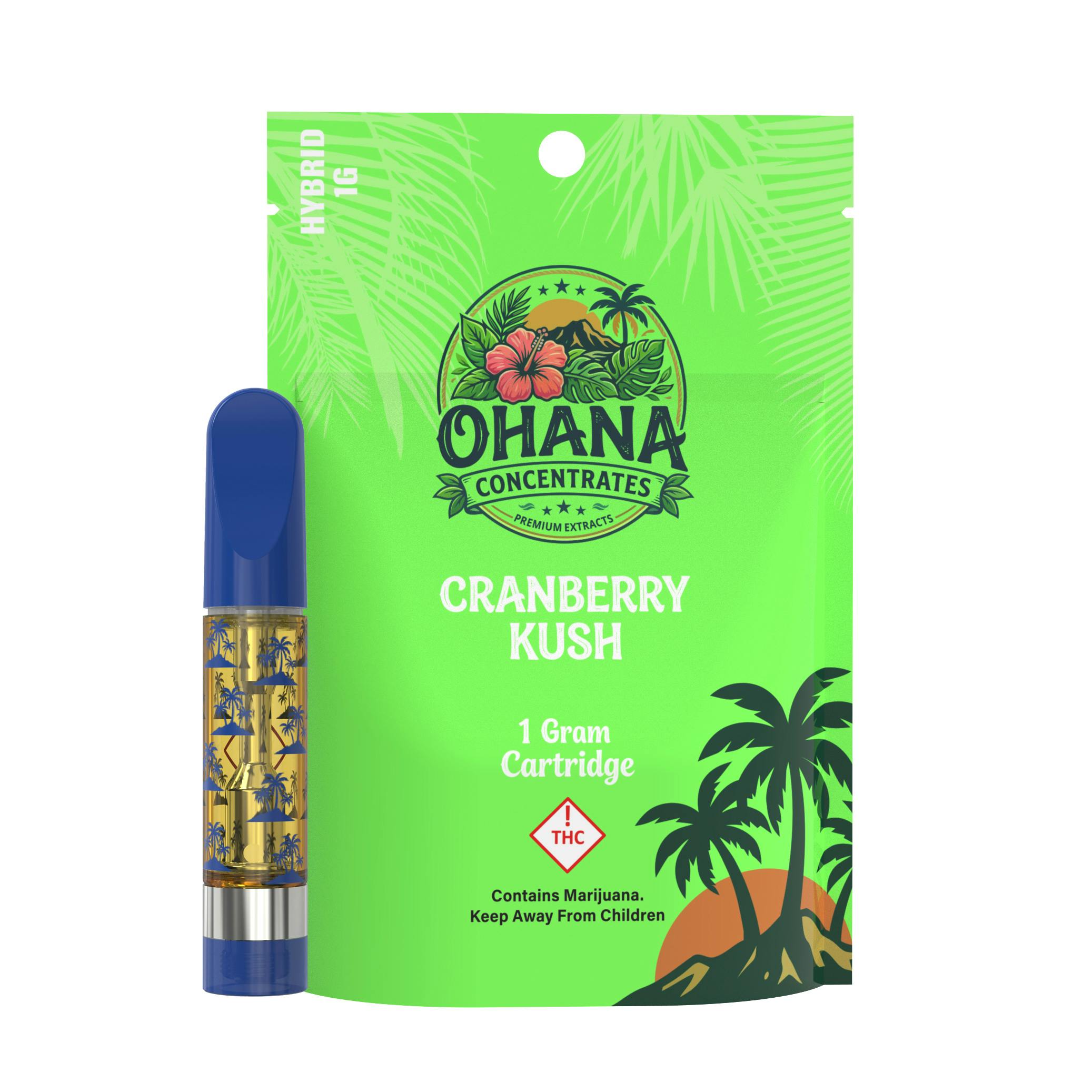 Cranberry Kush - Cartridge - 1000mg