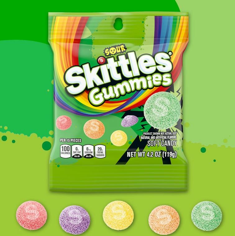 Skittles Sour Gummies