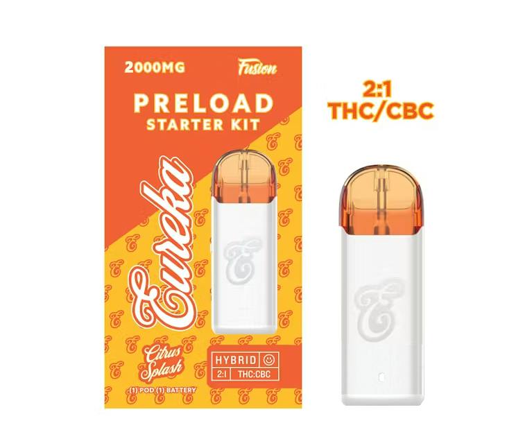 Citrus Splash - 2:1 - Preloaded AIO - 2000mg