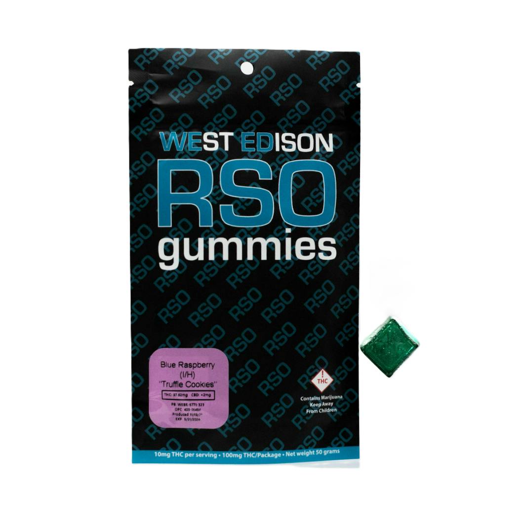 Blue Raspberry - RSO Gummies - 100mg