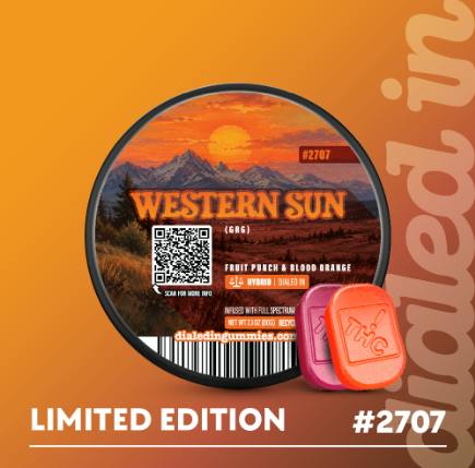 Western Sun - Rosin Gummies - 100mg