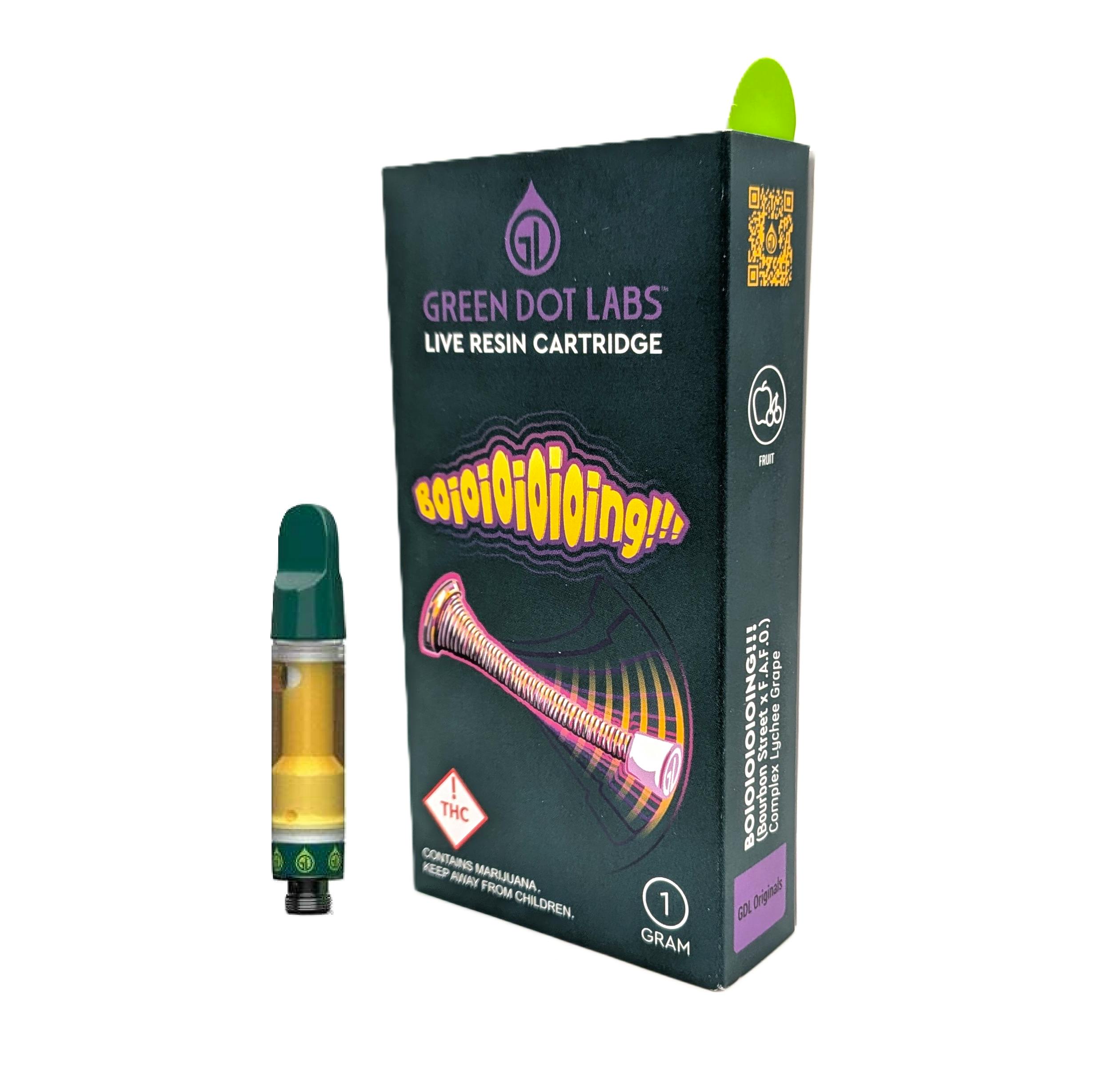 Boioioioioing!!! - Live Resin Cartridge - 1000mg - MED