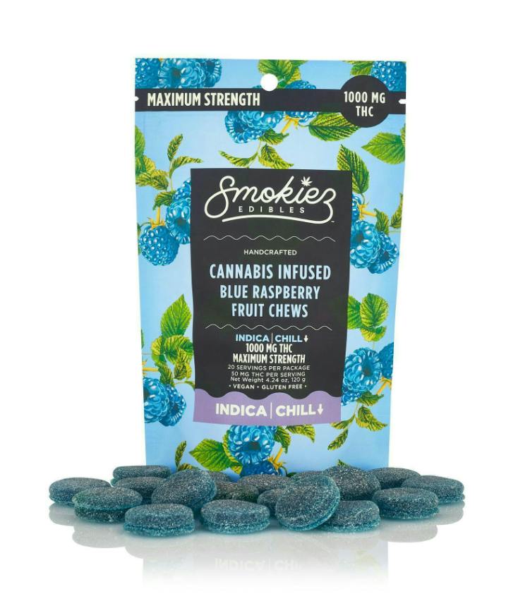 Blue Raspberry - Gummies - 1000mg - MED