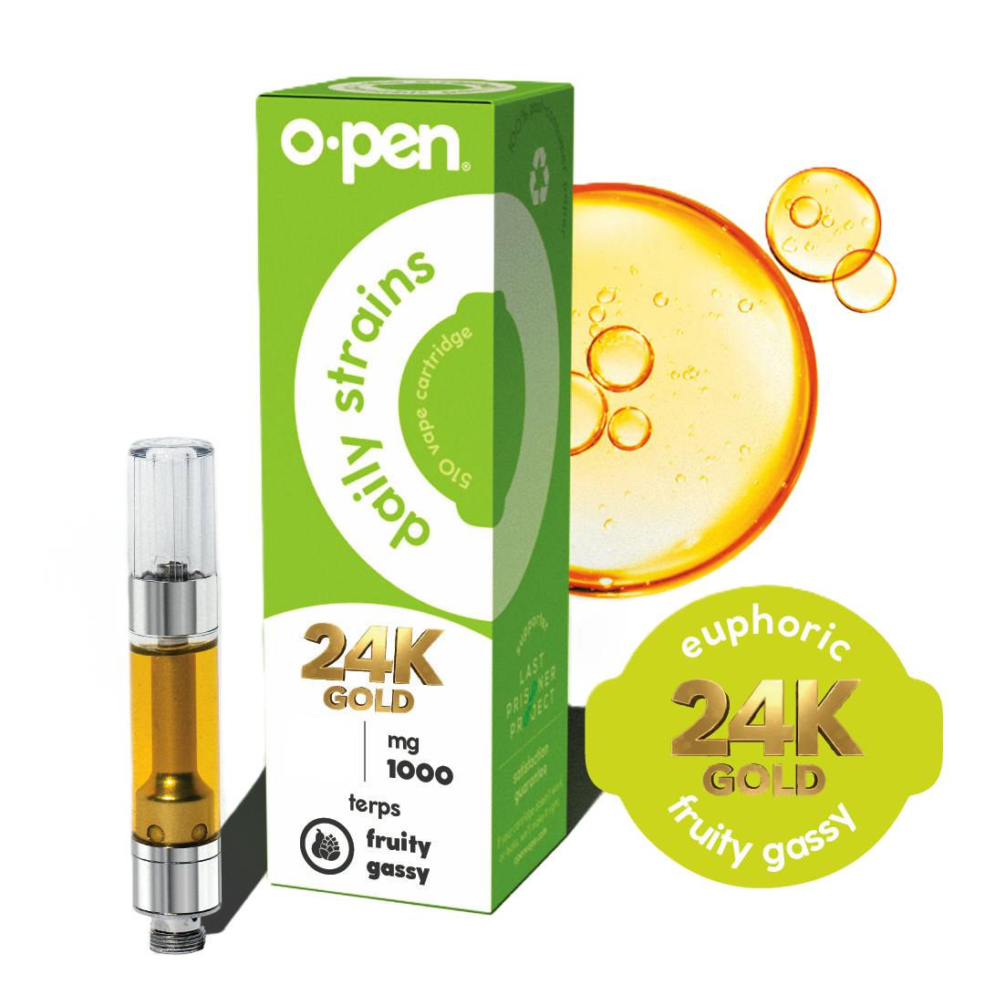 24k Gold - Euphoric Cartridge - 1000mg